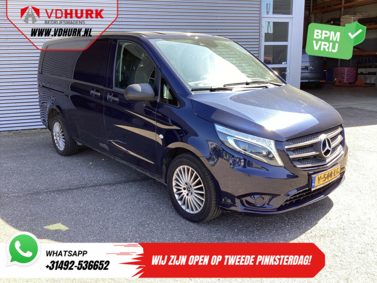 Mercedes-Benz Vito Van 119 CDI L2 Aut. BPM GRATUIT ! 2x Porte coulissante/ Cuir/ LED/ Climatisation/ Croisière/ Caméra/ Navi/ Attelage
