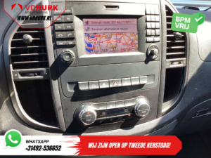 Mercedes-Benz Vito Van 119 CDI L2 авт. ТІЛЬКИ ЕКСПОРТ 2х розсувні двері / Шкіра / Світлодіоди / Клімат / Круїз / Камера / Навігатор / Фаркоп