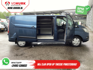 Ford Transit Custom Bestelbus 2.0 TDCI 130 pk Aut. L2 Trend BPM VRIJ! Adapt. Cruise/ Carplay/ Camera/ Navi/ PDC/ Trekhaak