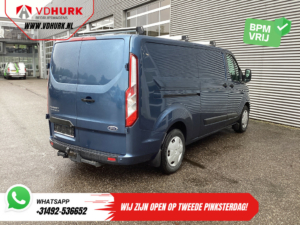 Ford Transit Custom Bestelbus 2.0 TDCI 130 pk Aut. L2 Trend BPM VRIJ! Adapt. Cruise/ Carplay/ Camera/ Navi/ PDC/ Trekhaak