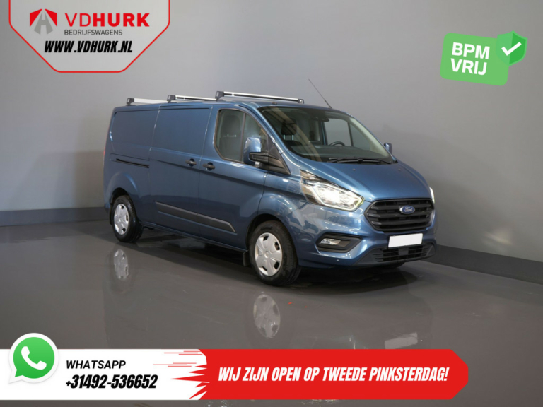 Ford Transit Custom Van 2.0 TDCI 130 CP Aut. L2 Trend BPM GRATUIT! Adapt. Cruise/ Carplay/ Cameră/ Navi/ PDC/ Bara de remorcare