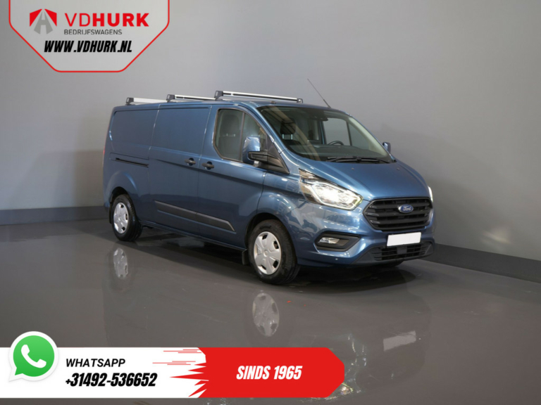 Ford Transit Custom Van 2.0 TDCI 130 CP Aut. L2 Trend BPM GRATUIT! Adapt. Cruise/ Carplay/ Cameră/ Navi/ PDC/ Bara de remorcare
