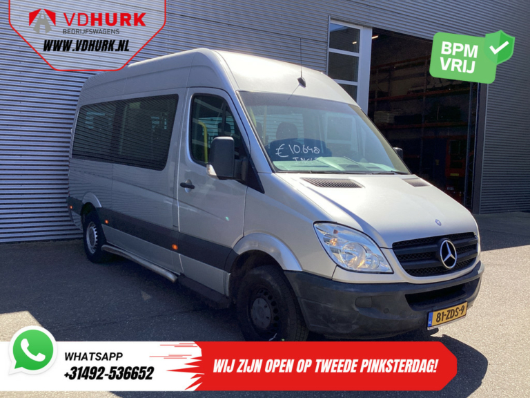 Mercedes-Benz Sprinter Passenger Transport 313 2.2 CDI Aut. L2H2 €10,648,- Incl. VAT BPM FREE! EXPORT ONLY Wheelchair transport/ Combi/ 9 Passenger/ Kombi/ 9P/ Airco/ Wheelchair
