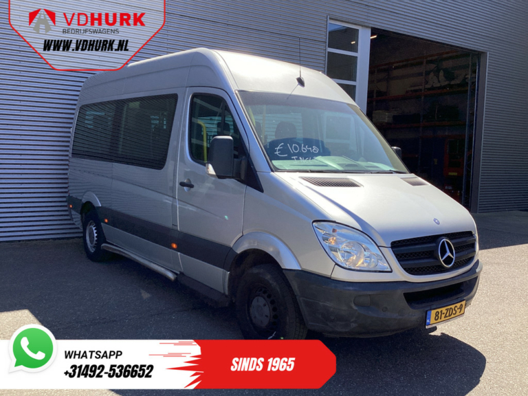 Mercedes-Benz Sprinter Personentransport 313 2.2 CDI Aut. L2H2 €10.648,- Inkl. MwSt. BPM FREE! NUR EXPORT Rollstuhltransport/ Kombi/ 9 Passagiere/ Kombi/ 9P/ Airco/ Rollstuhl