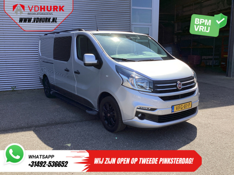Fiat Talento Van 2.0 MJ 145 hp L2 DC Double Cab BPM FREE ! Carplay/ Caméra/ Croisière/ PDC/ Attelage