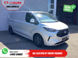 Ford Transit Custom Bestelbus 320 2.0 TDCI L2 Limited BPM VRIJ! Garantie tot 2-2028/ Adap.Cruise/ LED/ Stoelverw./ Camera/ PDC/ Climate
