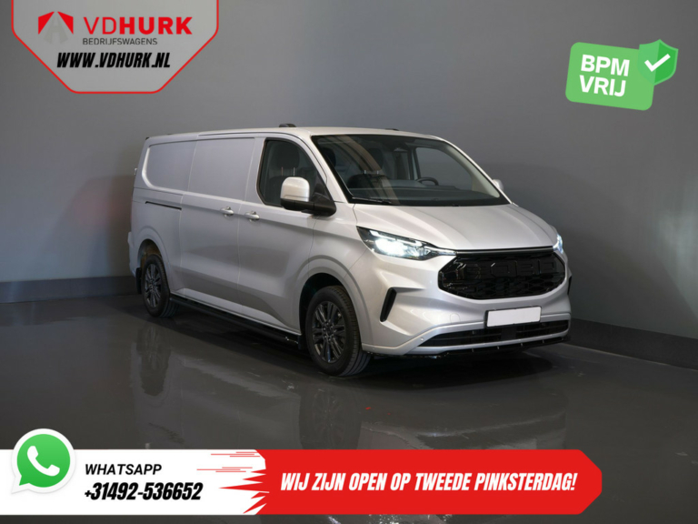 Ford Transit Custom Van 320 2.0 TDCI L2 Limited BPM GRATUIT ! Garantie tot 2-2028/ Adapt.Cruise/ LED/ Raptor Grill/ Stoelverw./ Camera/ PDC/ Climate