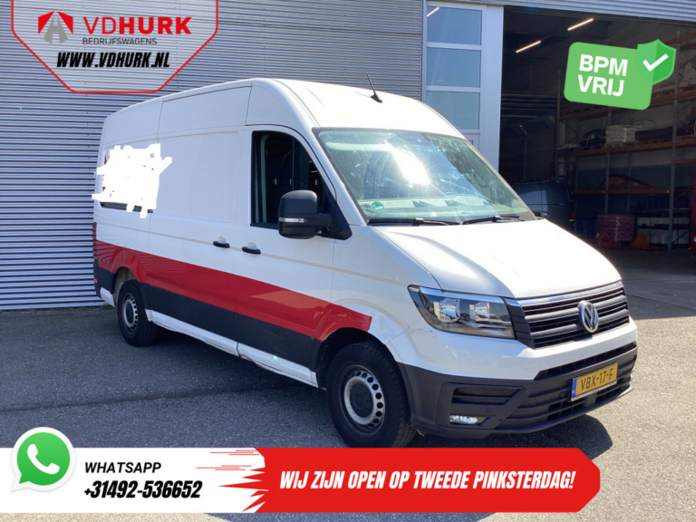 Volkswagen Crafter Furgón 35 2.0 TDI 140 CV L3H3 EXPORT ONLY Carplay/ Alarma/ Airco/ DAB+/ Cruise/ Navi/ Gancho de remolque/ PDC