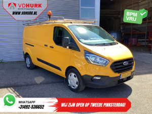 Ford Transit Custom Vans 340 2.0 TDCI 130 CP L2 EXPORT ONLY Trend 2.8t Towingverm./ 2x Sliding door/ Imperial/ Carplay/ Camera/ Towbar