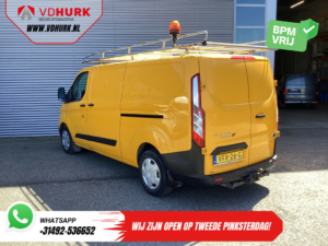 Ford Transit Custom Vans 340 2.0 TDCI 130 CP L2 EXPORT ONLY Trend 2.8t Towingverm./ 2x Sliding door/ Imperial/ Carplay/ Camera/ Towbar