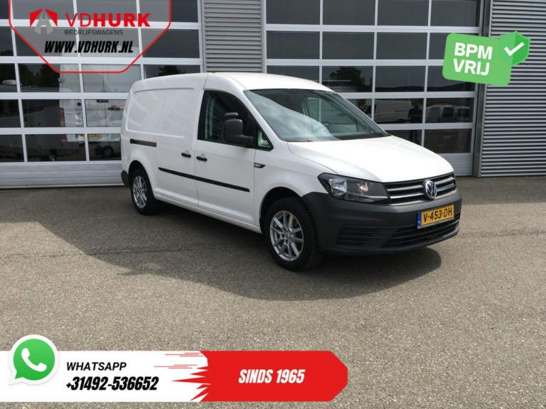 Volkswagen Caddy Bestelbus 2.0 TDI 100 pk DSG Aut. Maxi EXPORT ONLY APK 1-2026/ Navi/ LMV/ Cruise/ Trekhaak/ Airco