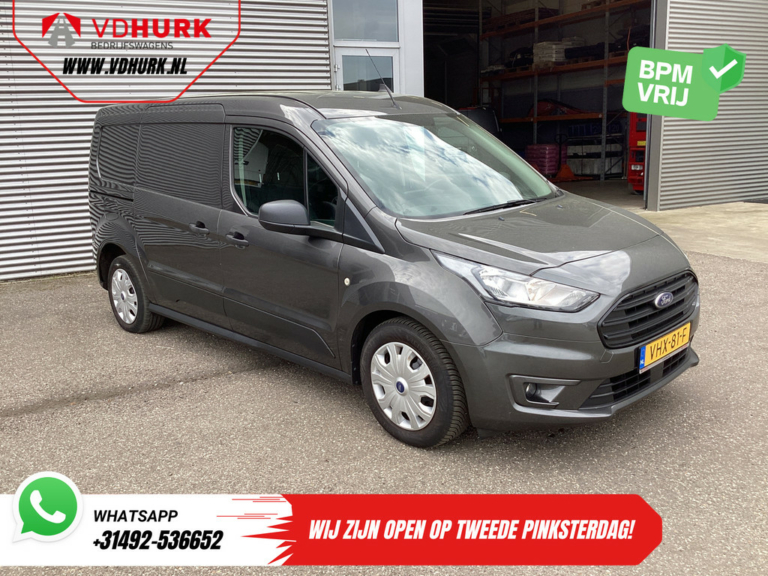 Ford Transit Connect Bestelbus 1.0 EcoBoost BENZINE L2 Trend BPM VRIJ! NL Auto/ Carplay/ Airco/ Camera/ Cruise/ PDC
