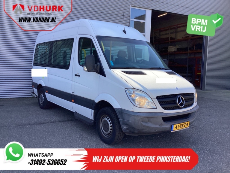 Mercedes-Benz Sprinter Passenger Transport 313 2.2 CDI L2H2 €10,164 Incl. VAT BPM FREE! WYŁĄCZNIE EKSPORT Transport wózków inwalidzkich/ Kombi/ 9 pasażerów/ Kombi/ 9P/ Airco/ Winda dla wózków inwalidzkich