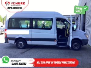 Mercedes-Benz Sprinter Passenger Transport 313 2.2 CDI L2H2 €10,164 Incl. VAT BPM FREE! WYŁĄCZNIE EKSPORT Transport wózków inwalidzkich/ Kombi/ 9 pasażerów/ Kombi/ 9P/ Airco/ Winda dla wózków inwalidzkich