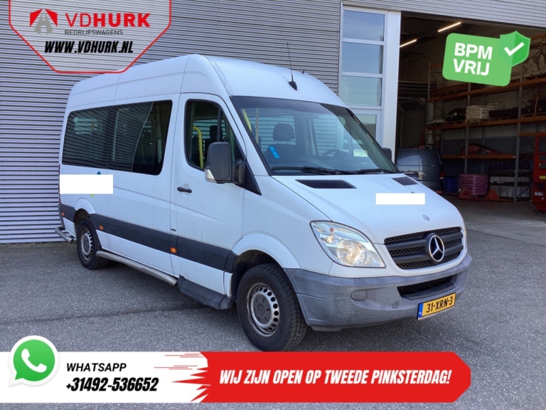 Mercedes-Benz Sprinter Personenvervoer 313 2.2 CDI L2H2 €10.164 Incl. BTW BPM VRIJ! EXPORT ONLY Combi/ 9 Persoons/ Kombi/ 9P/ Airco/ Rolstoellift