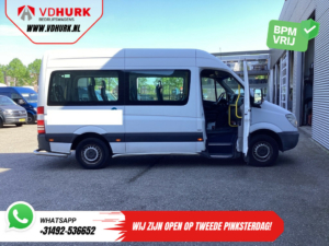 Mercedes-Benz Sprinter Transporte de Pasajeros 313 2.2 CDI L2H2 €10,164 Incl. IVA ¡BPM FREE! SÓLO EXPORTACIÓN Combi/ 9 personas/ Kombi/ 9P/ Airco/ Elevador para silla de ruedas