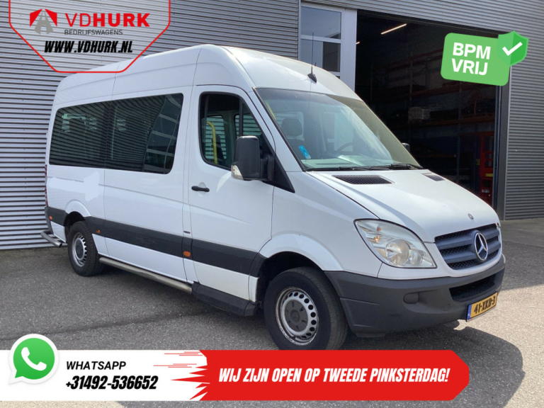 Mercedes-Benz Sprinter Personenbus 313 2.2 CDI L2H2 € 10.164 Incl. BTW EXPORT ONLY Combi/ 9 Persoons/ Kombi/ 9P/ Airco/ Rolstoellift