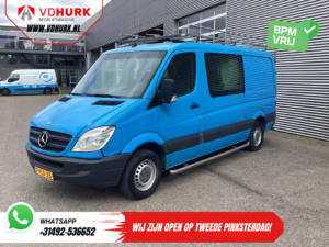 Mercedes-Benz Sprinter Van 313 2.2 CDI Aut. L2 DC Double Cab BPM FREE! Airco/ 2.8t Trekverm./ Imperiaal & Trap/ 7 Pers.