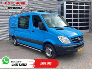 Mercedes-Benz Sprinter Bestelbus 313 2.2 CDI Aut. L2 DC Dubbel Cabine EXPORT ONLY Airco/ 2.8t Trekverm./ Imperiaal & Trap/ 7 Pers.