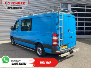 Mercedes-Benz Sprinter Bestelbus 313 2.2 CDI Aut. L2 DC Dubbel Cabine EXPORT ONLY Airco/ 2.8t Trekverm./ Imperiaal & Trap/ 7 Pers.