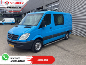 Mercedes-Benz Sprinter Bestelbus 313 2.2 CDI Aut. L2 DC Dubbel Cabine EXPORT ONLY Airco/ 2.8t Trekverm./ Imperiaal & Trap/ 7 Pers.