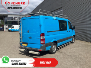 Mercedes-Benz Sprinter Bestelbus 313 2.2 CDI Aut. L2 DC Dubbel Cabine EXPORT ONLY Airco/ 2.8t Trekverm./ Imperiaal & Trap/ 7 Pers.