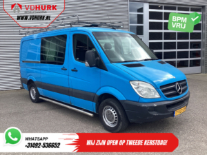 Mercedes-Benz Sprinter Van 313 2.2 CDI Aut. L2 DC Double Cab EXPORT ONLY Airco/ 2.8t Trekverm./ Imperiaal & Trap/ 7 Pers.