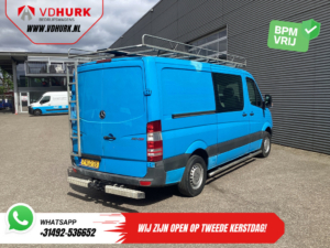 Mercedes-Benz Sprinter Van 313 2.2 CDI Aut. L2 DC Double Cab EXPORT ONLY Airco/ 2.8t Trekverm./ Imperiaal & Trap/ 7 Pers.