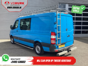 Mercedes-Benz Sprinter Bestelbus 313 2.2 CDI Aut. L2 DC Dubbel Cabine EXPORT ONLY Airco/ 2.8t Trekverm./ Imperiaal & Trap/ 7 Pers.