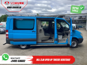 Mercedes-Benz Sprinter Bestelbus 313 2.2 CDI Aut. L2 DC Dubbel Cabine EXPORT ONLY Airco/ 2.8t Trekverm./ Imperiaal & Trap/ 7 Pers.