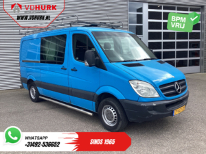 Mercedes-Benz Sprinter Furgoneta 313 2.2 CDI Aut. L2 DC Doble Cabina SÓLO EXPORTACIÓN Airco/ 2.8t Trekverm./ Imperiaal & Trap/ 7 Pers.