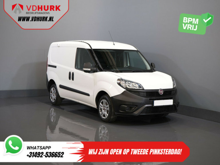 Fiat Dobló Cargo Van 1.3 MJ BPM FREE! 7x Stock NL Car/ Airco/ Bluetooth/ Panelling