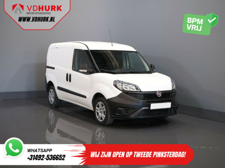 Fiat Dobló Cargo Bestelbus 1.3 MJ BPM VRIJ! 7x Voorraad NL Auto/ Airco/ Bluetooth/ Betimmering