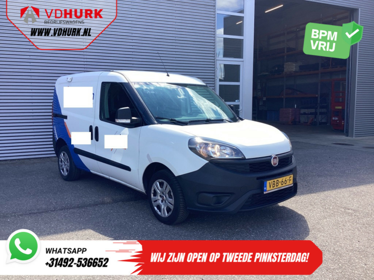Fiat Dobló Cargo Van 1.3 MJ BPM FREE! 7x Stock NL Car/ Airco/ Bluetooth/ Panelling