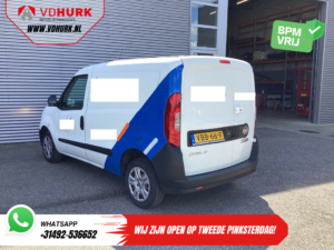 Вантажний фургон Fiat Dobló 1.3 MJ BPM БЕЗКОШТОВНО! 7x Stock NL Автомобіль / Airco / Bluetooth / Панелі
