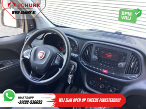Вантажний фургон Fiat Dobló 1.3 MJ BPM БЕЗКОШТОВНО! 7x Stock NL Автомобіль / Airco / Bluetooth / Панелі