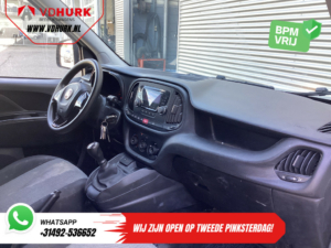 Вантажний фургон Fiat Dobló 1.3 MJ BPM БЕЗКОШТОВНО! 7x Stock NL Автомобіль / Airco / Bluetooth / Панелі
