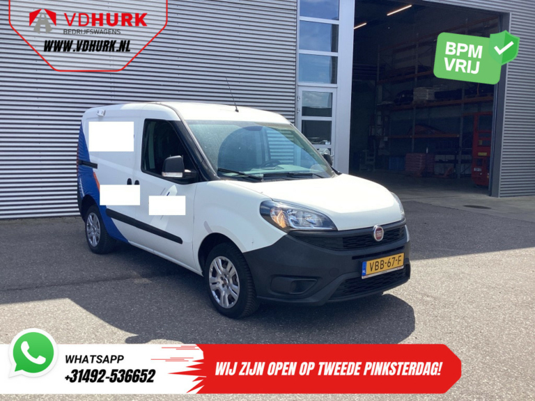 Fiat Dobló Cargo Van 1.3 MJ BPM FREE! 7x Stock NL Car/ Airco/ Bluetooth/ Panelling