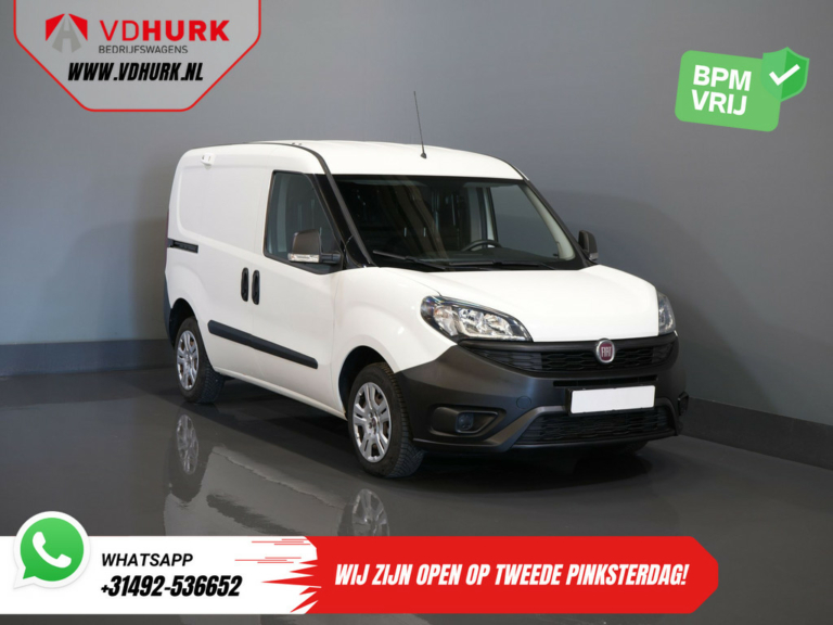 Fiat Dobló Cargo Bestelbus 1.3 MJ BPM VRIJ! 7x Voorraad NL Auto/ Airco/ Bluetooth/ Betimmering