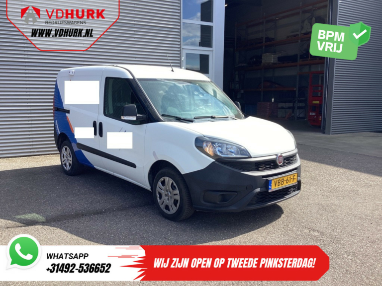 Fiat Dobló Cargo Van 1.3 MJ BPM FREE! 7x Stock NL Car/ Airco/ Bluetooth/ Panelling