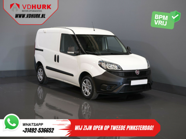 Fiat Dobló Cargo Bestelbus 1.3 MJ BPM VRIJ! 7x Voorraad NL Auto/ Airco/ Bluetooth/ Betimmering