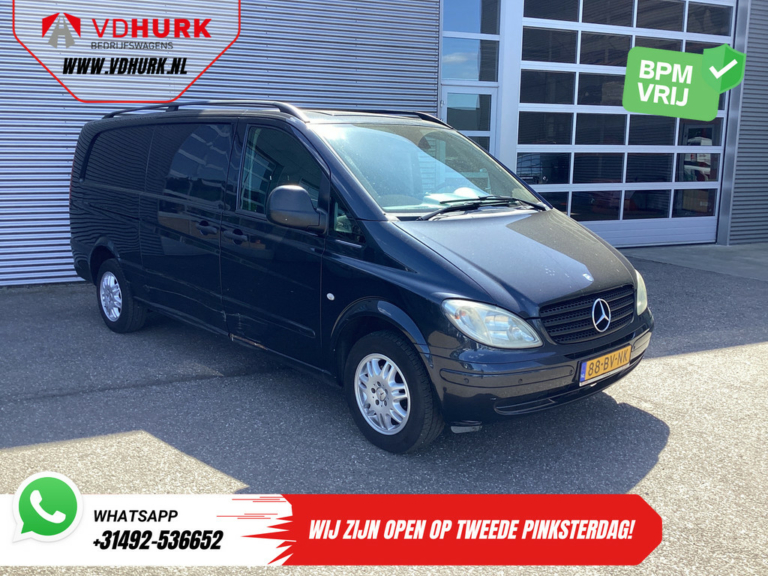 Mercedes-Benz Vito Van 111 CDI Aut. L3 EXPORT ONLY NL Car/ MOT 01-2026/ Airco/ PDC V+A/ LMV