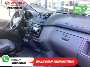 Mercedes-Benz Vito Furgoneta 111 CDI Aut. L3 EXPORT ONLY NL Car/ MOT 01-2026/ Airco/ PDC V+A/ LMV