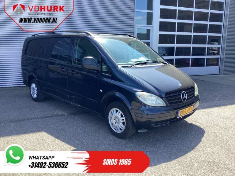 Mercedes-Benz Vito Van 111 CDI Aut. L3 EXPORT NUR NL Auto/ TÜV 01-2026/ Airco/ PDC V+A/ LMV