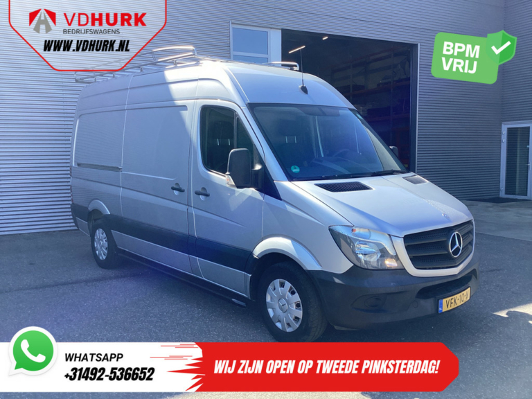 Mercedes-Benz Sprinter Van 313 2.2 CDI L2H2 EXPORT ONLY Suspensión neumática/ Baca + Escalera/ Barras laterales/ Navi/ Gancho de remolque/ Aire acondicionado