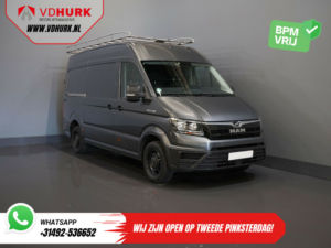 MAN TGE Bestelbus 35 2.0 180 pk DSG Aut. L3H3 BPM VRIJ! Inrichting/ Imperiaal + Ladder/ Tachograaf/ Navi/ Gev.stoel/ CarPlay/ Camera/ PDC/ Cruise/