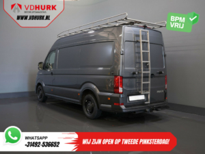 MAN TGE Bestelbus 35 2.0 180 pk DSG Aut. L3H3 BPM VRIJ! Inrichting/ Imperiaal + Ladder/ Tachograaf/ Navi/ Gev.stoel/ CarPlay/ Camera/ PDC/ Cruise/