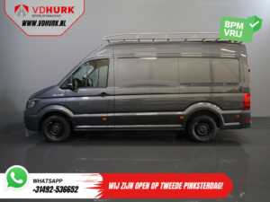 MAN TGE Bestelbus 35 2.0 180 pk DSG Aut. L3H3 BPM VRIJ! Inrichting/ Imperiaal + Ladder/ Tachograaf/ Navi/ Gev.stoel/ CarPlay/ Camera/ PDC/ Cruise/