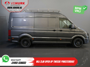 MAN TGE Bestelbus 35 2.0 180 pk DSG Aut. L3H3 BPM VRIJ! Inrichting/ Imperiaal + Ladder/ Tachograaf/ Navi/ Gev.stoel/ CarPlay/ Camera/ PDC/ Cruise/