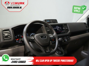 MAN TGE Bestelbus 35 2.0 180 pk DSG Aut. L3H3 BPM VRIJ! Inrichting/ Imperiaal + Ladder/ Tachograaf/ Navi/ Gev.stoel/ CarPlay/ Camera/ PDC/ Cruise/